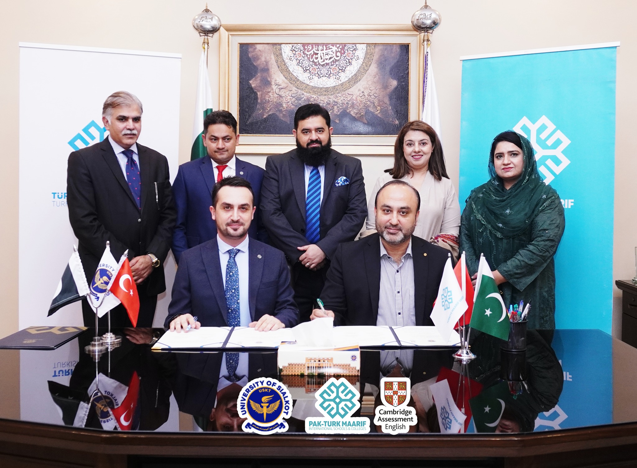 MOU has been signed between USKT and PakTurk Maarif 